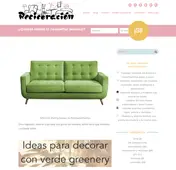 Ideas para decorar verde greenery con Portobello
