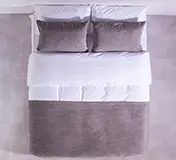 Juego de sábanas Percal 200 Blanco Ottico Juego de sábanas Percal 200 Blanco Ottico