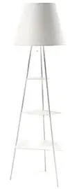Lámpara de pie metálica Tribeca