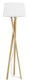 Lámpara de pie Salino madera natural Lámpara de pie Salino madera natural