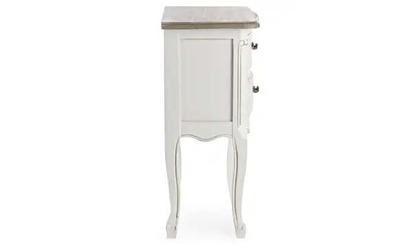 Mesita de noche maison 2 cajones Justeni