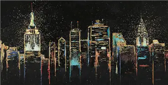 Cuadro canvas cityscape