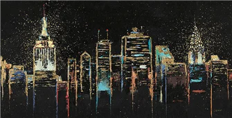 Cuadro canvas cityscape Cuadro canvas cityscape