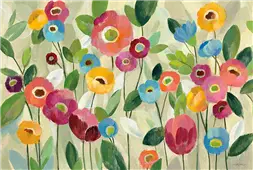 Cuadro canvas fairy tale flowers