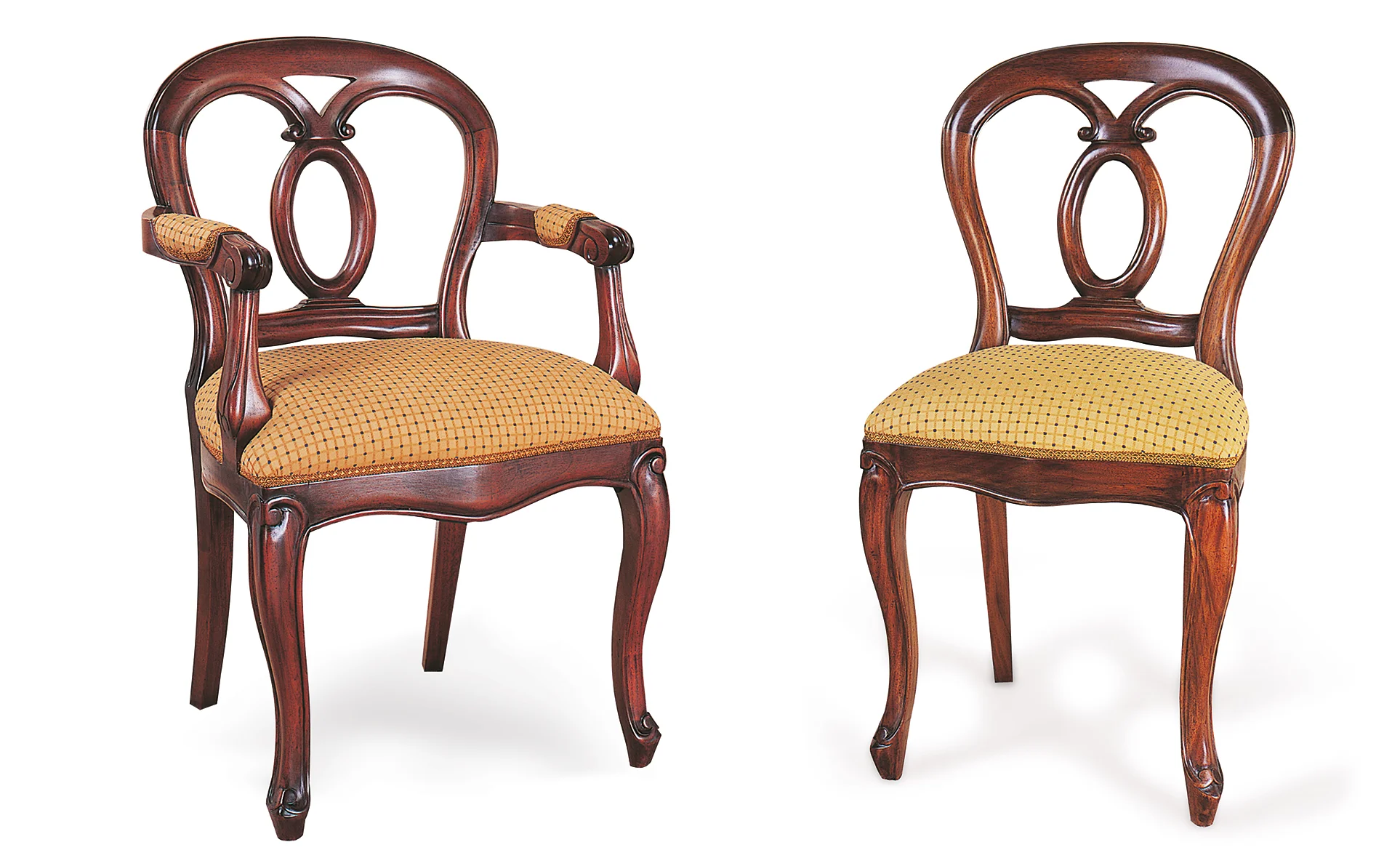 Silla y Sillón Oval
