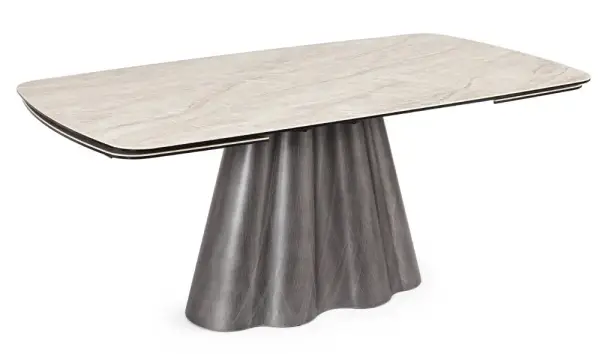 Mesa de comedor extensible porcelánico Giummo