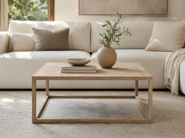 Mesa de centro roble nï¿½rdica Osaka