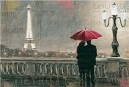 Cuadro canvas paris night Cuadro canvas paris night