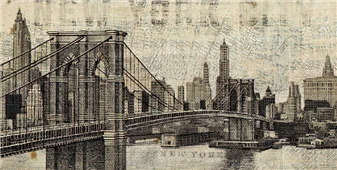 Cuadro canvas vintage new york Cuadro canvas vintage new york