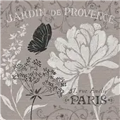 Cuadro canvas french linen garden III
