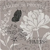 Cuadro canvas french linen garden III Cuadro canvas french linen garden III