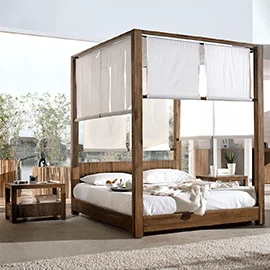 Claves para un dormitorio de estilo colonial