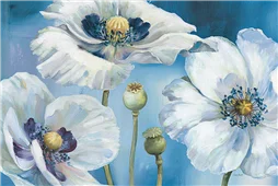 Cuadro canvas blue dance I