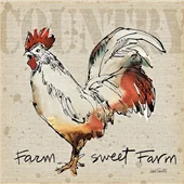 Cuadro canvas farm life V