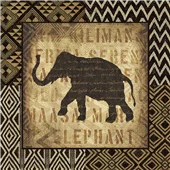 Cuadro canvas african wild elephant Cuadro canvas african wild elephant