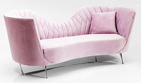 Sofá rosa Cabaret Kare