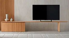 Mesa de televisión extensible 2 puertas Velasca by Punt