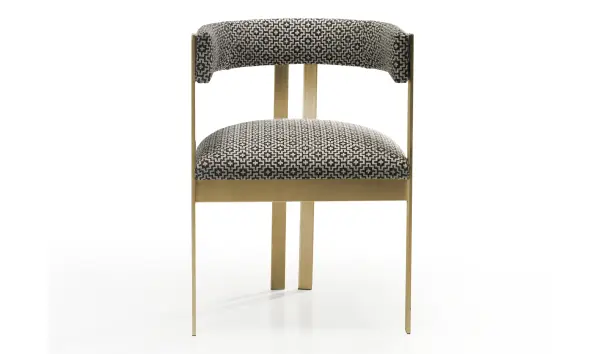Sillón respaldo curvo latón Gatsby