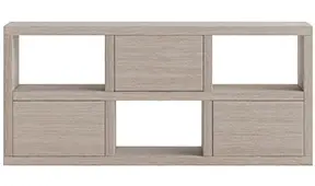 Mueble auxiliar pequeño 3 puertas nórdico Sendai
