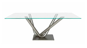 Mesa de comedor cristal Victory Tonin Casa