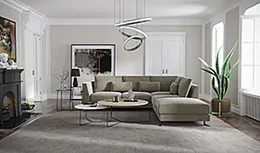 Salón moderno Varila by Bodonni