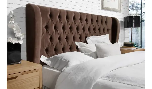 Dormitorio tapizado Punta del Este
