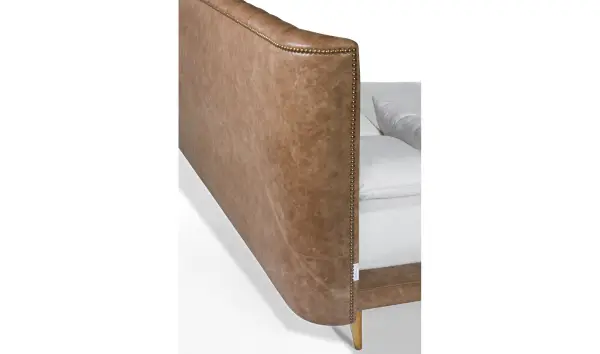 Cama piel natural Melry