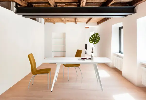 Mesa de comedor extensible retro Tessa