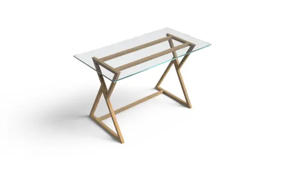 Mesa de escritorio nórdica Osaka