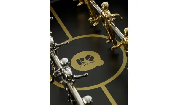 Futbolín madera moderno gold RS3