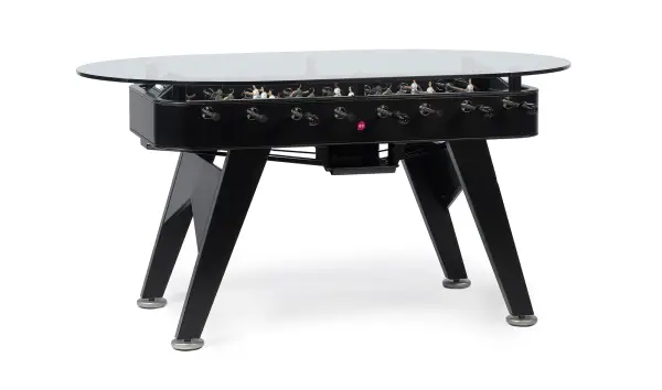 Mesa de comedor ovalada futbolín