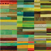 Cuadro canvas fileds of color X