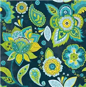 Cuadro canvas fun florals indigno crop