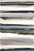 Cuadro canvas gilded gray IV