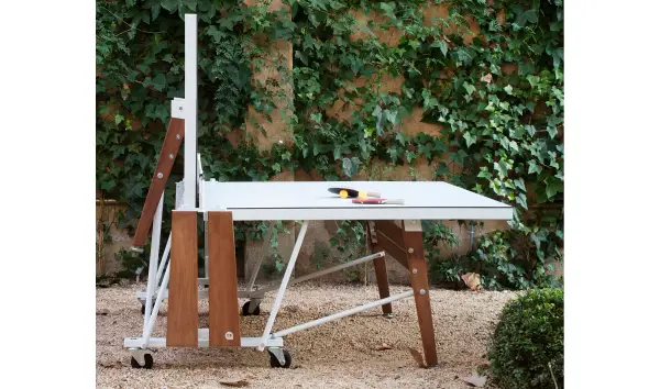 Ping pong moderno plegable
