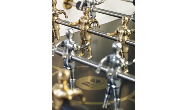 Futbolín madera moderno gold RS2