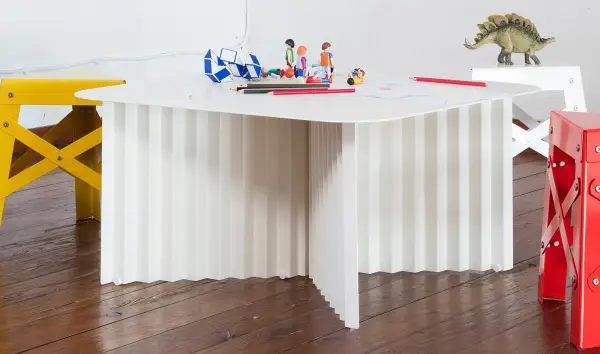 Mesa de centro moderna Plec