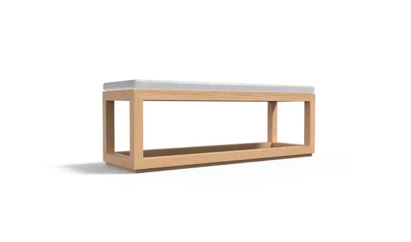 Pie de cama colonial Hudson