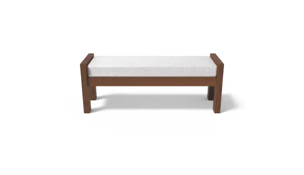Pie de cama pequeño colonial Hudson