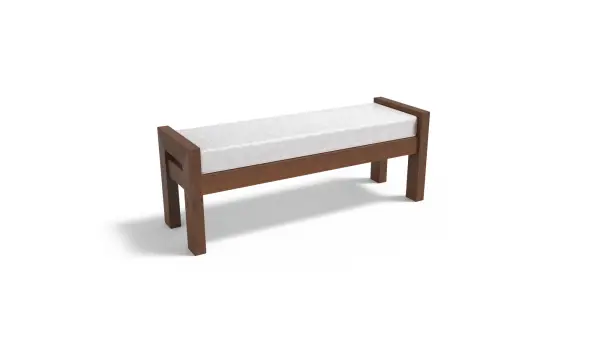 Pie de cama pequeño colonial Hudson
