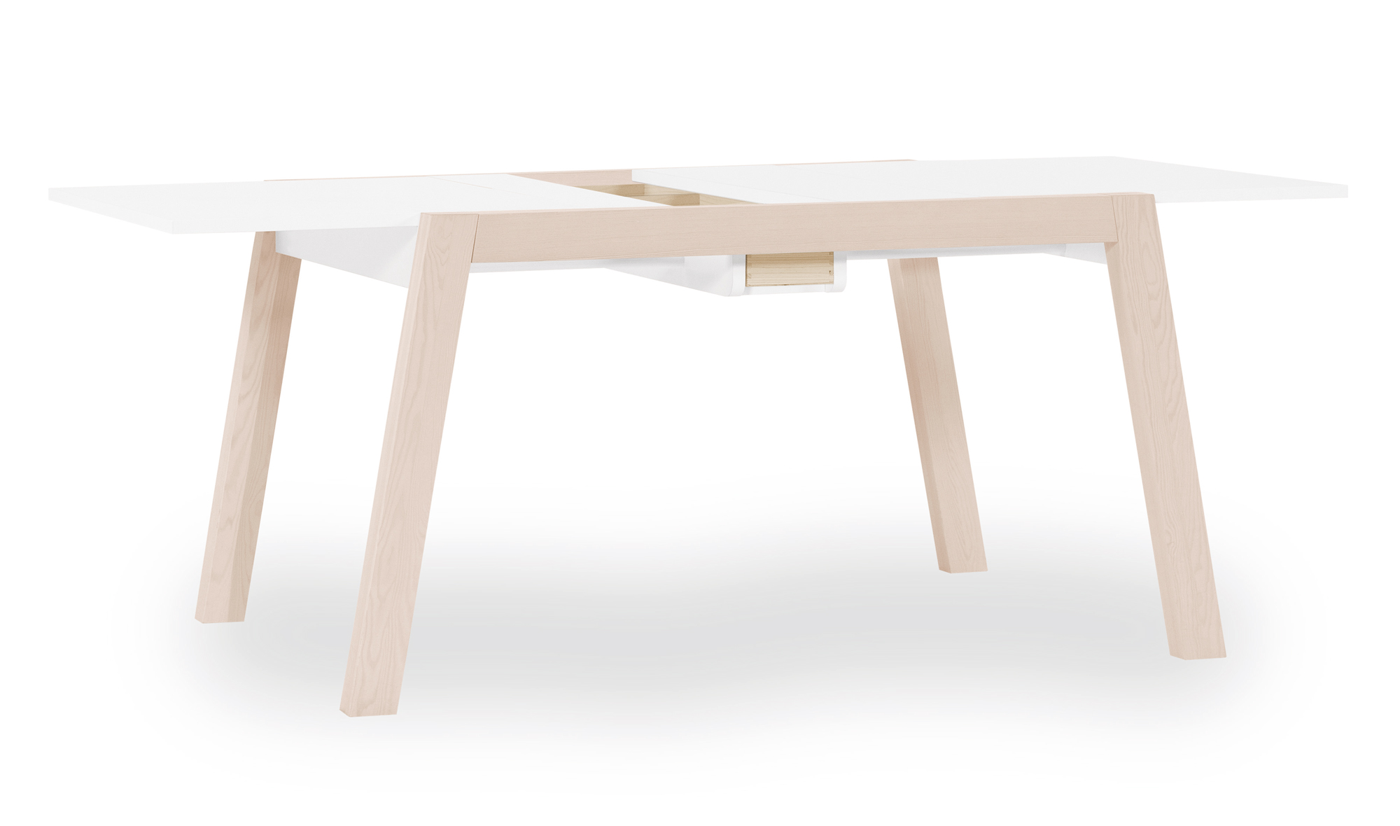 Mesa de comedor extensible nórdica Spotty