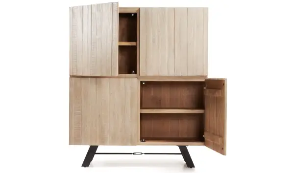 Aparador alto industrial Tiva