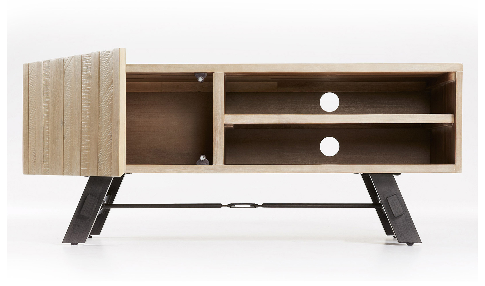 Mueble tv 1 puerta industrial Tiva