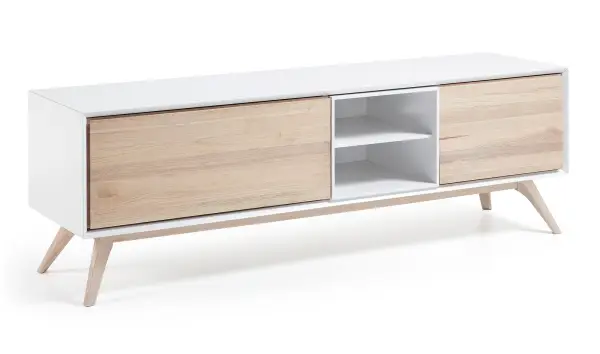 Mueble tv 2 puertas nórdico Quatre