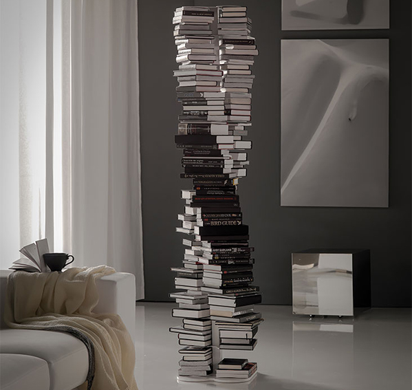 Librería 13 estantes acero Dna Cattelan