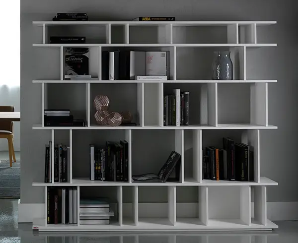 Librería moderna Loft Cattelan