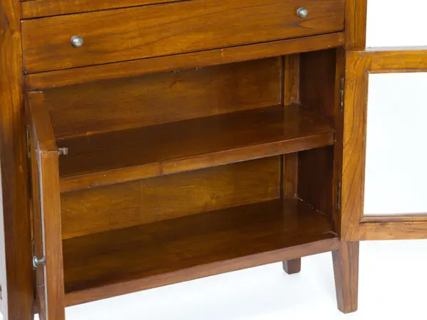 Mueble de entrada 4 cajones nogal Ibergen