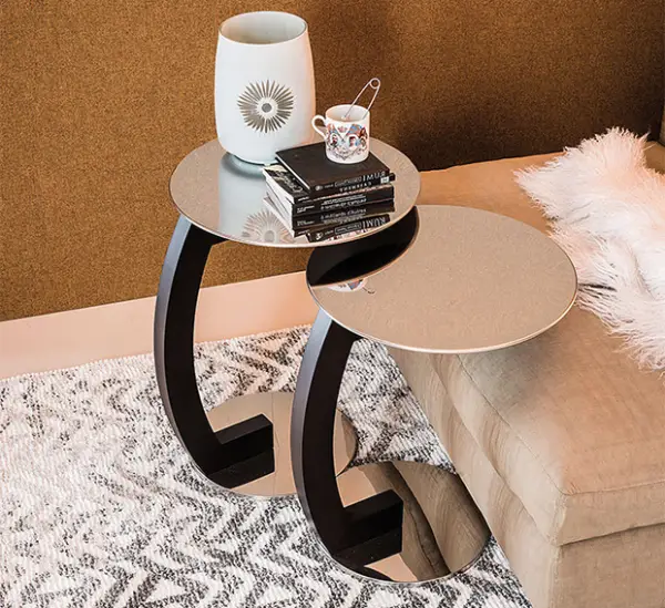 Mesa de rincón moderna Zen Cattelan
