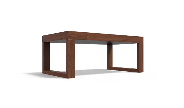 Mesa de centro patín castaño Staten Island