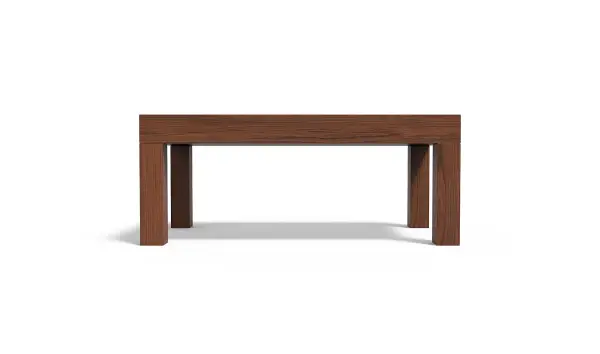 Mesa de centro basic castaño Staten Island